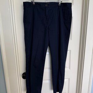 Navy Talbots Relaxed Chinos - Size 14